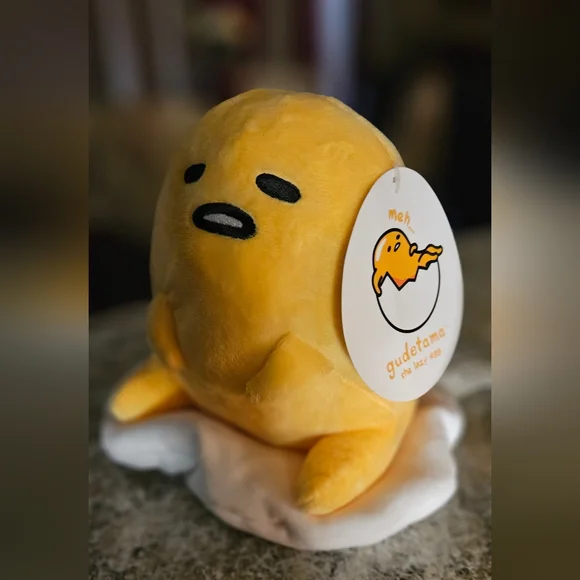 Sanrio Gudetama, The Lazy Egg Classic Plush - Picture 2 of 3